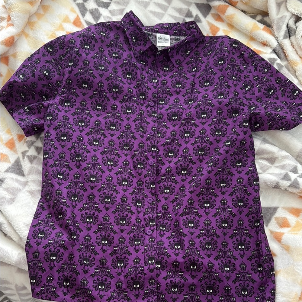 Haunted Mansion muppets button up D23 exclusive